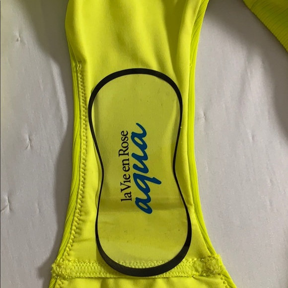 Hi Waisted Bikini Bottom NWT La Vie en Rose XXL - Picture 4 of 6